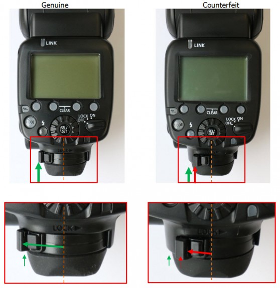 Product Advisory: Counterfeit Canon Speedlite 600EX Flashes on the Market speedlite 600rx rt i2. 558x575 - Product Advisory: Counterfeit Canon Speedlite 600EX Flashes on the Market