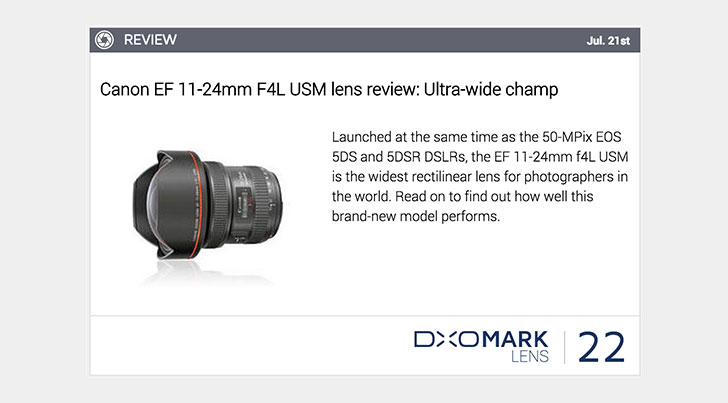 dxo1124 - Review: Canon EF 11-24mm f/4L via DXOMark