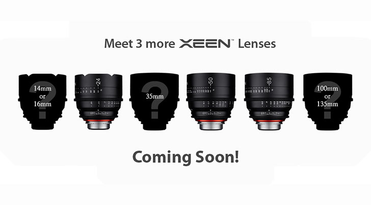xeentrio - Three More XEEN Lenses Coming
