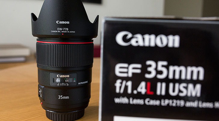 35shipping - Canon EF 35mm f/1.4L II Begins Shipping