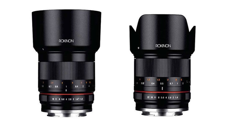 rokinoneosm - Rokinon Announces 21mm f/1.4 & 50mm f/1.2 for EOS M