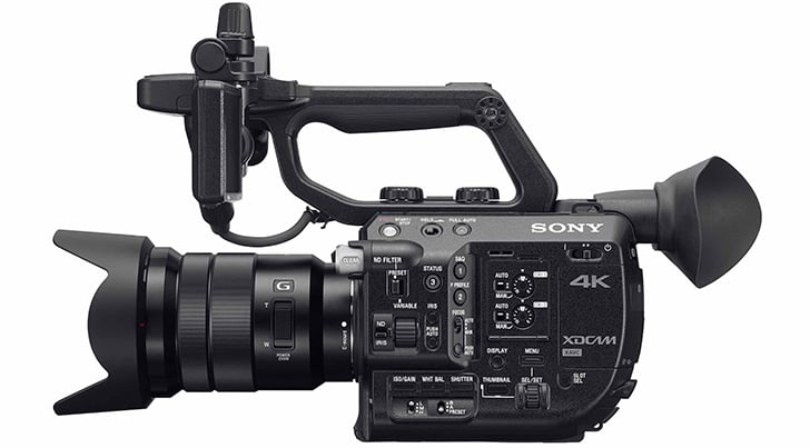 sonypxwfs5 - Sony Takes Aim at the C100 Mark II with the Super35 PXW-FS5