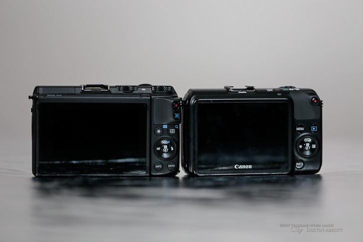 M Comparison 2 728x485 - Review - Canon EOS M3