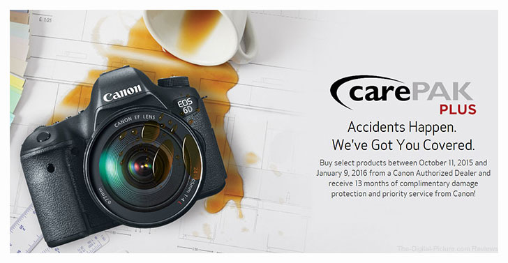 carepakplus - Canon U.S.A.’s Complimentary Promotion For CarePAK PLUS