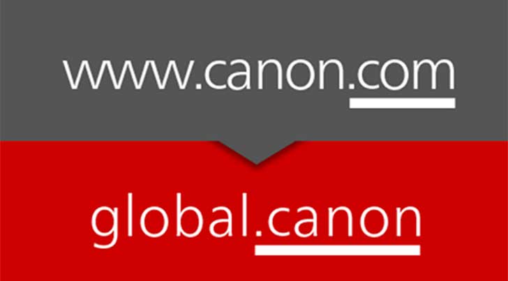 canonglobal - Canon Launches Renewed Global Website  Using New ‘.canon’ Top-Level Domain Name