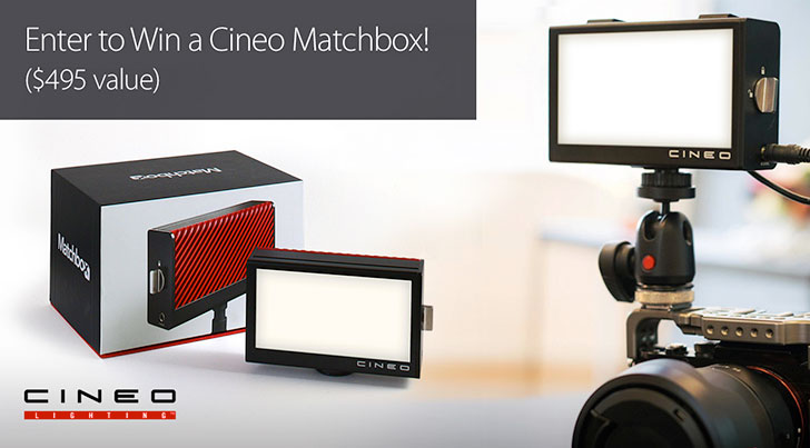 cineomatchbox - Giveaway! Win 1 of 2 Cineo Matchbox Kits ($495 Value)