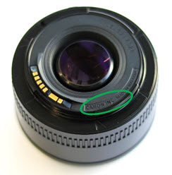 ef50 lens - Notice: Caution Regarding Counterfeit Canon EF 50mm F1.8 II Lenses