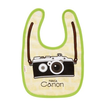 Canon Baby bib Green tcm14 1551719 - Canon UK Launches New Merchandise Collection