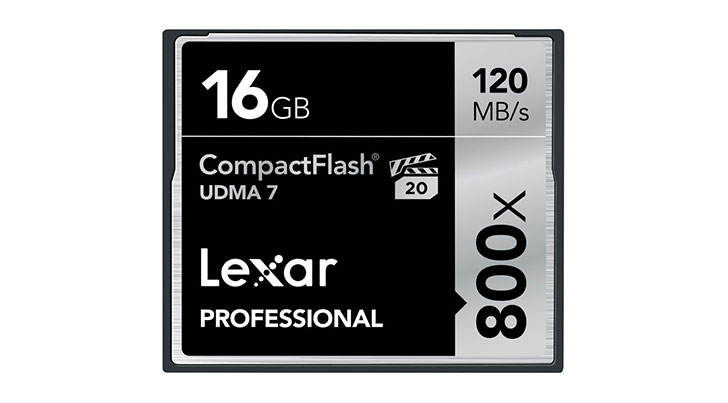 lexar16gb800x - Deal: Lexar 16GB CompactFlash Memory Card Professional 800x $19 (Reg $29)