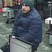 man in blue coat 2 168x168 - *UPDATE* Another Camera Store Burglary, This Time Midwest Photo Exchange is the Victim