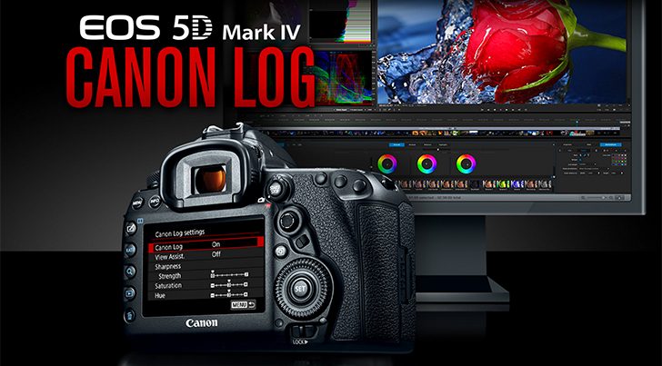 5d4clog 728x403 - Canon USA Announces Canon Log Feature Upgrade for the EOS 5D Mark IV
