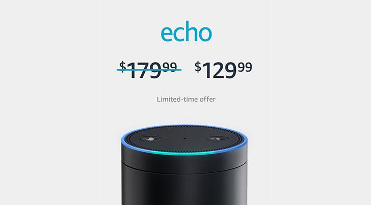 echosale 728x403 - Deal: Amazon Echo $129 (Reg $179)