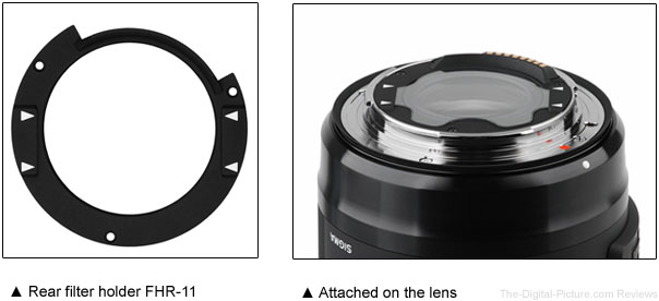 Sigma Rear Filter Holder for 14mm f 1.8 Art Lens - Sigma To Offer Installation of Rear Filter Holder for 14mm f/1.8 DG HSM Art Lens