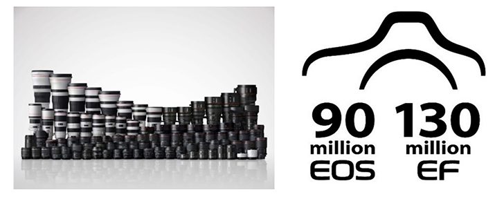 eossaleslogo 728x288 - Canon Celebrates Production of 90 Million EOS Series Cameras and 130 Million Interchangeable EF Lenses