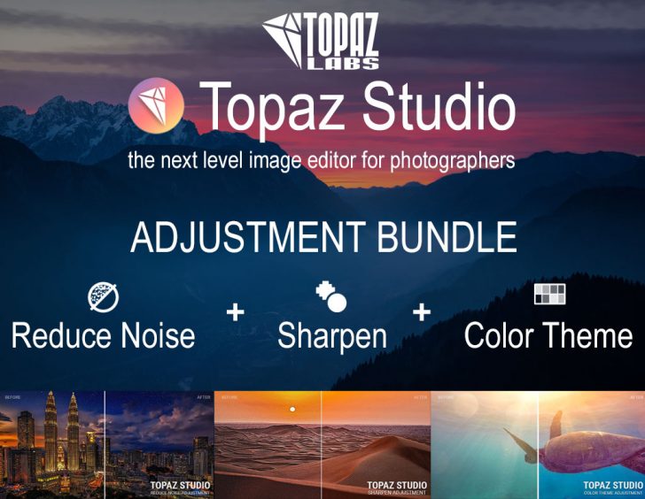 topaz studio featured new 728x564 - The 5DayDeal Photography Bundle for 2017 Sale is Now On! With Exclusive Content & Prizes for Canon Rumors Readers