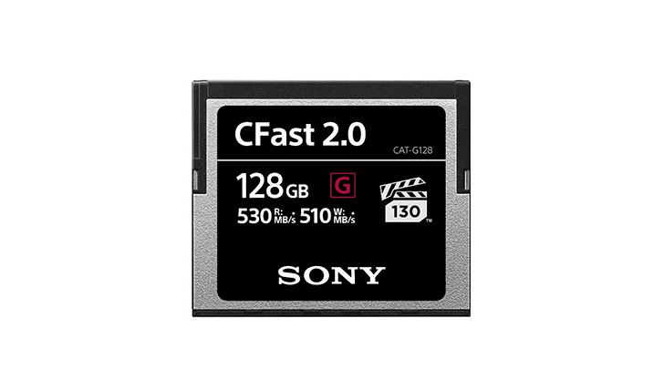 Sony CAT-G128 128GB High Performance CFast G Series 2.0 Memory Card 