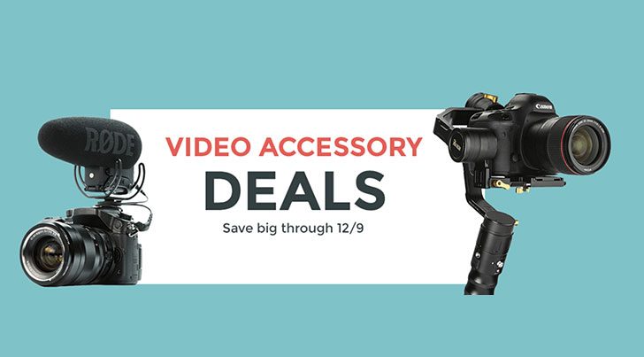 videosale 728x403 - Deal: Video Accessory Sale at B&H Photo