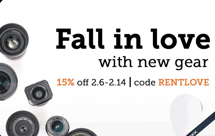 fallinlovewithgear 728x462 - Deal: Fall in Love With New Gear, Save 15% at Lensrentals.com