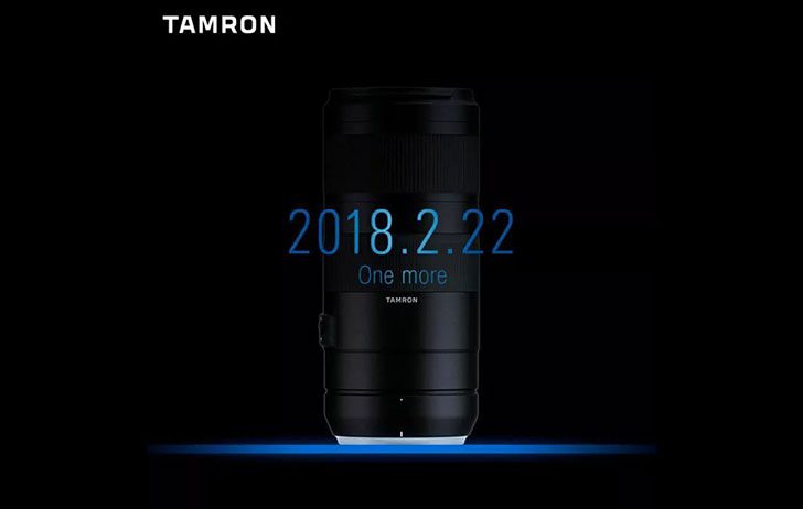 tamronteaser2 728x462 - Tamron Will Announce the 70-210mm f/4 Di VC USD on February 22, 2018