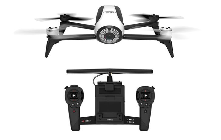 dzparrotdrone 728x462 - Deal: Parrot BeBop 2 Drone with Skycontroller $249 (Reg $799)