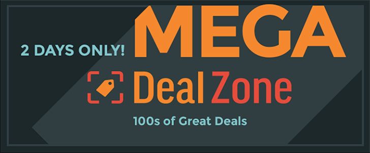 megadealzone 728x301 - Mega DealZone Live at B&H Photo for Two Days