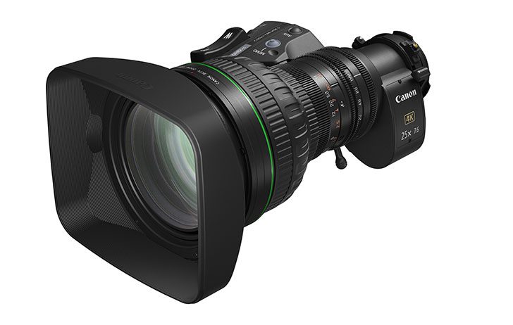 broadcastcj25 728x462 - Canon Expands Lineup of Portable Zoom Lenses For 4K Broadcast Cameras With The Introduction of the CJ25ex7.6B