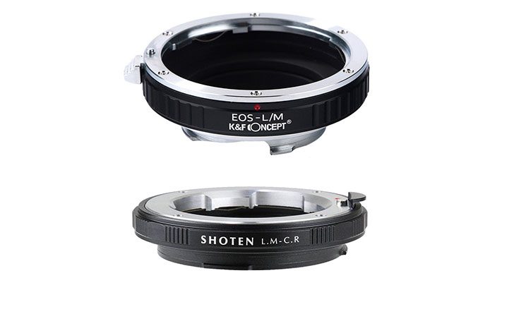 shotenadaptor 728x462 - SHOTEN releases a complete series of Canon RF Lens mount adaptors