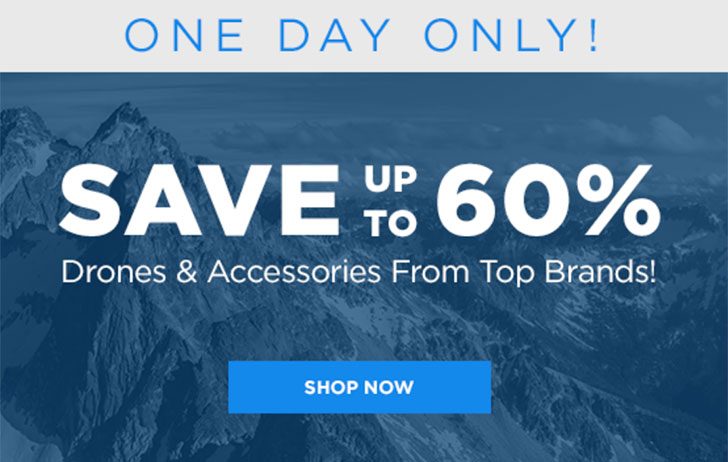 adoramadronesale 728x462 - Ended: Save up to 60% on drones and accessories at Adorama