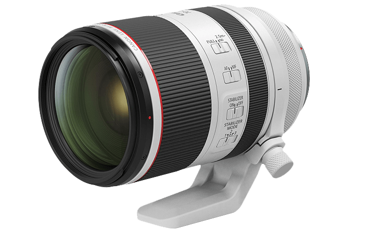 Here’s the upcoming Canon RF 70-200mm f/2.8L USM zooming in and out