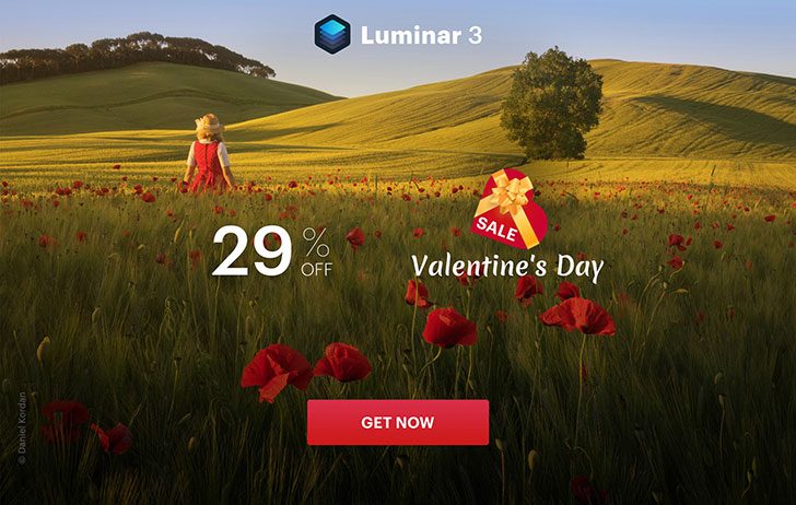 luminarvalentines 728x462 - Deal: Happy Valentine's Day from Skylum, save on Luminar 3