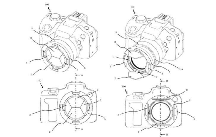 patentlenscap 728x462 - Patent: Canon working on lens cap technology!