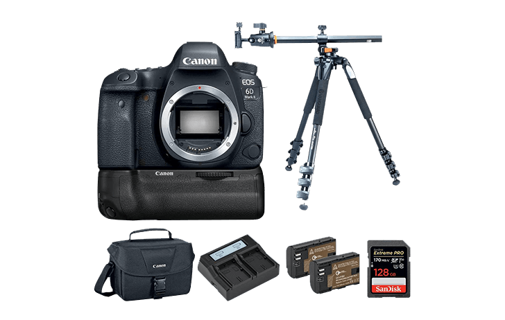 6d2bundle - Deal: Canon EOS 6D Mark II w/Canon BG-21 Grip, SD Card and more $1199