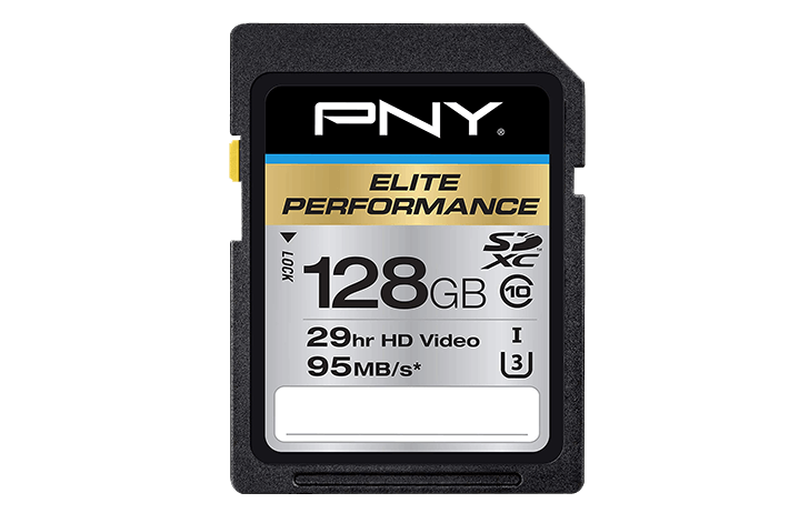 pny128 - Deal: PNY 128GB Elite SDXC Class 10 UHS-1 $15 (Reg $21) & 256GB Elite SDXC Class 10 UHS-1 $31 (Reg $45)
