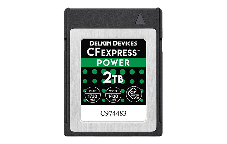 Delkin announces world’s first 2TB CFexpress card