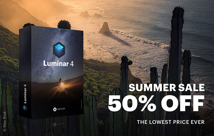 luminarsummersale - Hot Deal: Skylum Luminar 4 is now 50% off
