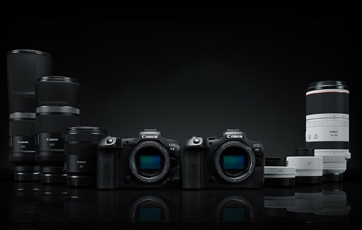 neweosrlineup - Preorder: Canon EOS R5, Canon EOS R6 and new lenses