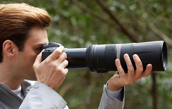 rf800inuse - Here are the RF 600mm f/11 & RF 800mm f/11 super-telephoto lenses