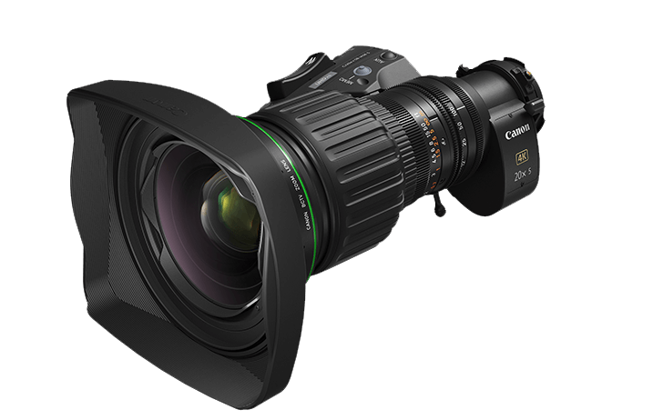 CJ20ex5B - Canon Further Strengthens Its UHDxs Broadcast Lens Lineup with New CJ20ex5B 4K UHD Portable Zoom Lens
