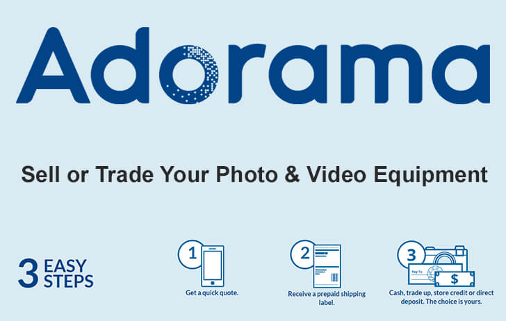 adoramatradin - Trade-in your used Canon gear at Adorama