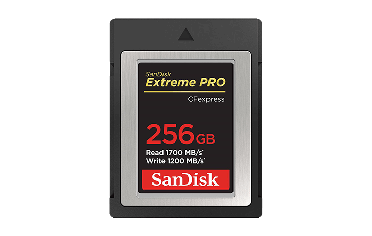 sandiskcfe256 - Black Friday: SanDisk CFExpress, SDXC and SSD instant rebates