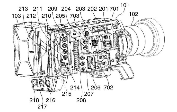 patentcinemacamera - Patent: A new Canon Cinema camera appears in a related patent