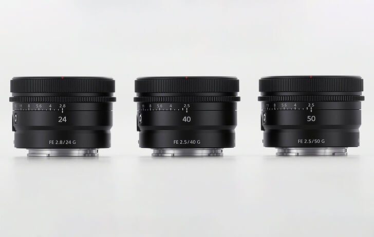 newsonyprimelenses - Industry News: Sony announces new 50mm, 40mm and 24mm lenses
