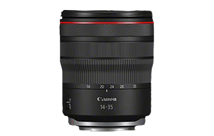 Here is the Canon RF 14-35mm f/4L IS USM