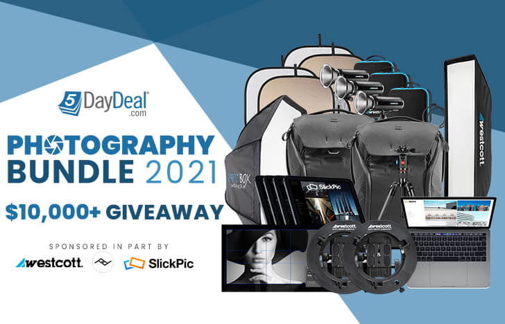 5daydeal2021giveaway - Enter the 5DayDeal $10,000 giveaway, with prizes from Peak Design, Westcott and more