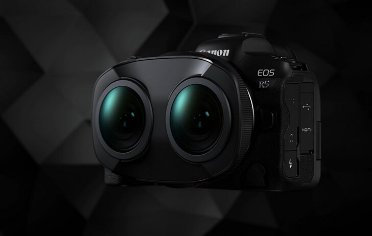 rf51vrfisheye - Canon Introduces Their First Dual Fisheye Lens for Stereoscopic 3D 180° VR Capture in 8K