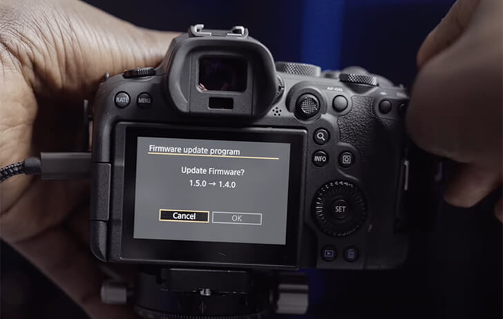 firmwaredowngrade - This is how you downgrade the firmware on a Canon camera