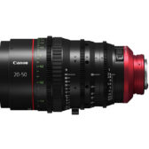 CN E20 50MM EF leftcopy 168x168 - Canon announces Flex Zoom lens series CN-E45-135mm T2.4L and CN-E20-50mm T2.4L