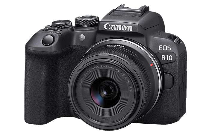 Stock Notice: Canon EOS R10 with RF-S 18-45mm f/4.5-6.3 IS STM ready to ship