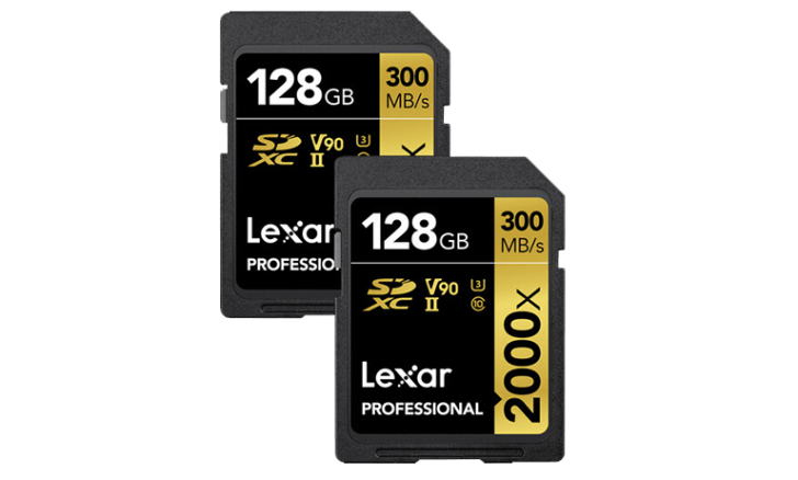 lexar2pk2000x 728x438 - Deal Zone: Lexar 128GB Professional 2000x UHS-II SDXC Memory Card (2-Pack) $189 (Reg $349)