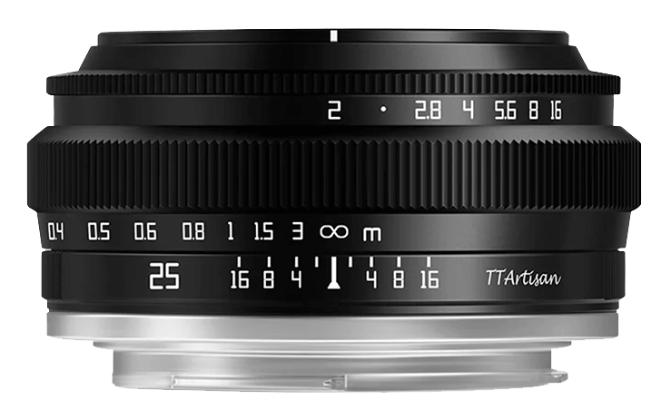 ttartisan252 - TTArtisan launches an RF APS-C 25mm f/2 lens for only $55